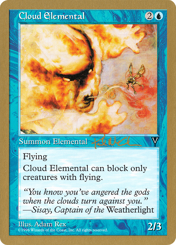Cloud Elemental (WC97-PM29) - World Championship Decks 1997 - Premium MTG Single from Wizards of the Coast - Just $0.08! Shop now at Game Crave Tournament Store