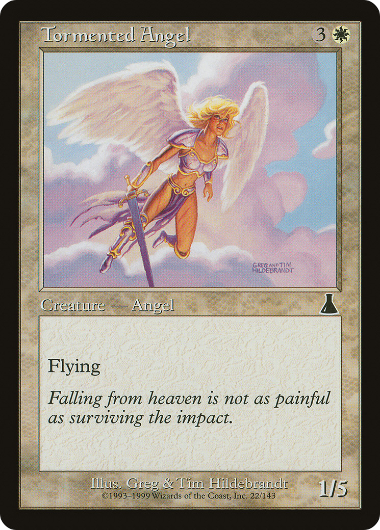 Tormented Angel (UDS-022) - Urza's Destiny - Premium MTG Single from Wizards of the Coast - Just $0.08! Shop now at Game Crave Tournament Store