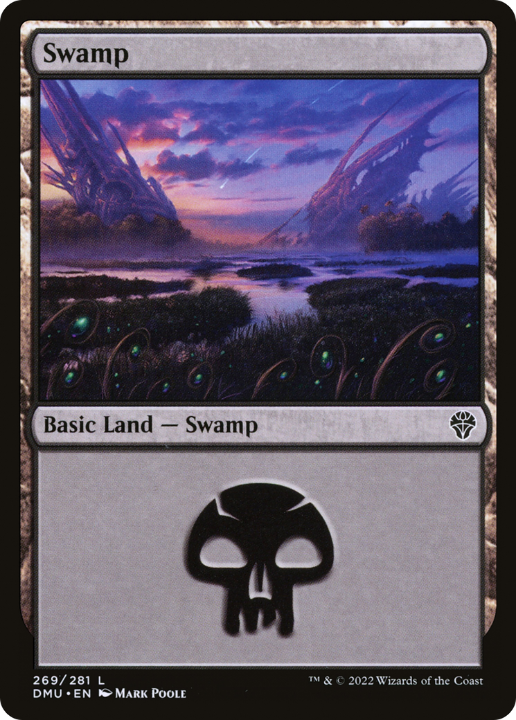 Swamp (DMU-269) - Dominaria United Foil - Premium MTG Single from Wizards of the Coast - Just $0.08! Shop now at Game Crave Tournament Store