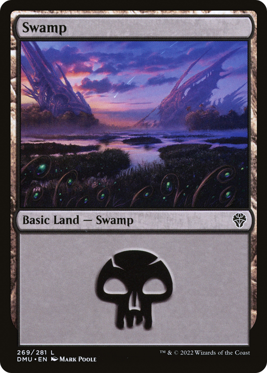 Swamp (DMU-269) - Dominaria United Foil - Premium MTG Single from Wizards of the Coast - Just $0.08! Shop now at Game Crave Tournament Store