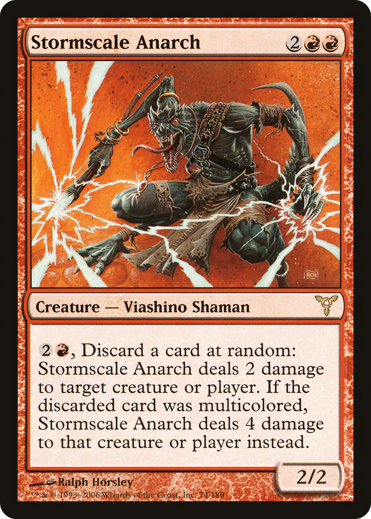 Stormscale Anarch (DIS-074) - Dissension - Premium MTG Single from Wizards of the Coast - Just $0.08! Shop now at Game Crave Tournament Store