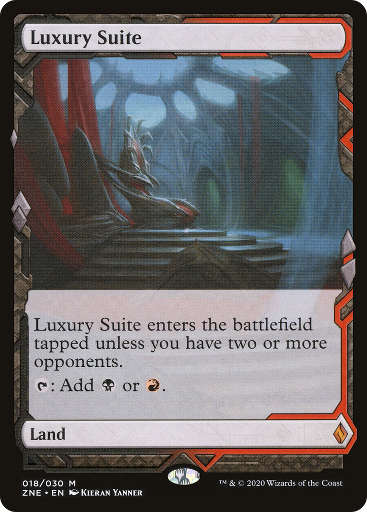 Luxury Suite (ZNE-018) - Zendikar Rising Expeditions - Premium MTG Single from Wizards of the Coast - Just $4.15! Shop now at Game Crave Tournament Store