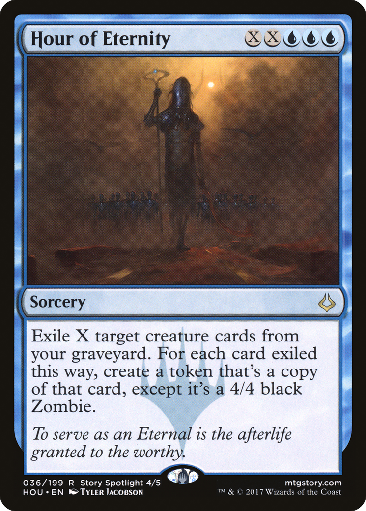 Hour of Eternity (HOU-036) - Hour of Devastation Foil - Premium MTG Single from Wizards of the Coast - Just $0.08! Shop now at Game Crave Tournament Store