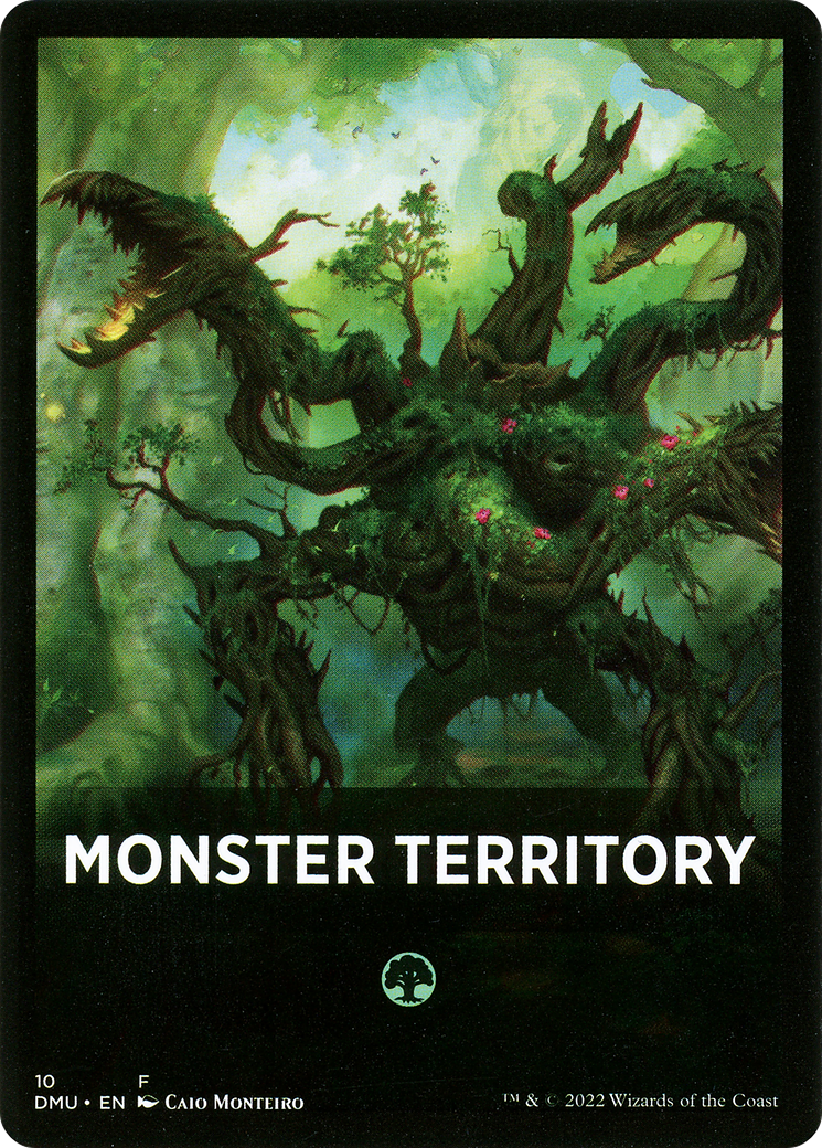Monster Territory (FDMU-010) - Dominaria United Jumpstart Front Cards Foil - Premium MTG Single from Wizards of the Coast - Just $0! Shop now at Game Crave Tournament Store