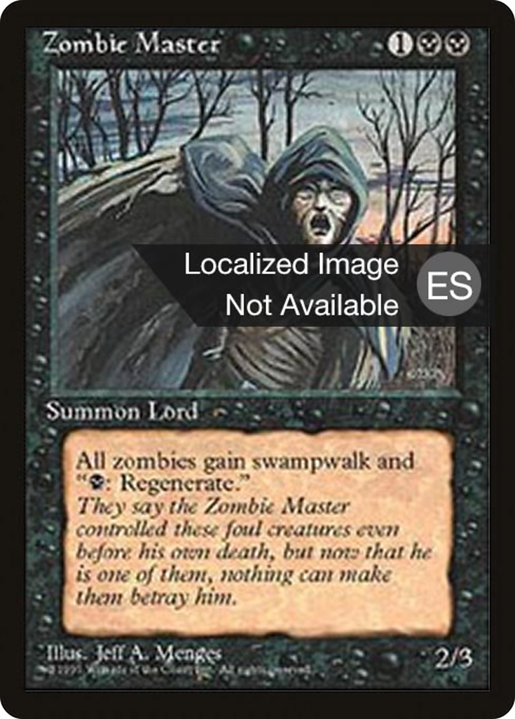 Zombie Master (4BB-174) - Fourth Edition Foreign Black Border - Premium MTG Single from Wizards of the Coast - Just $2! Shop now at Game Crave Tournament Store