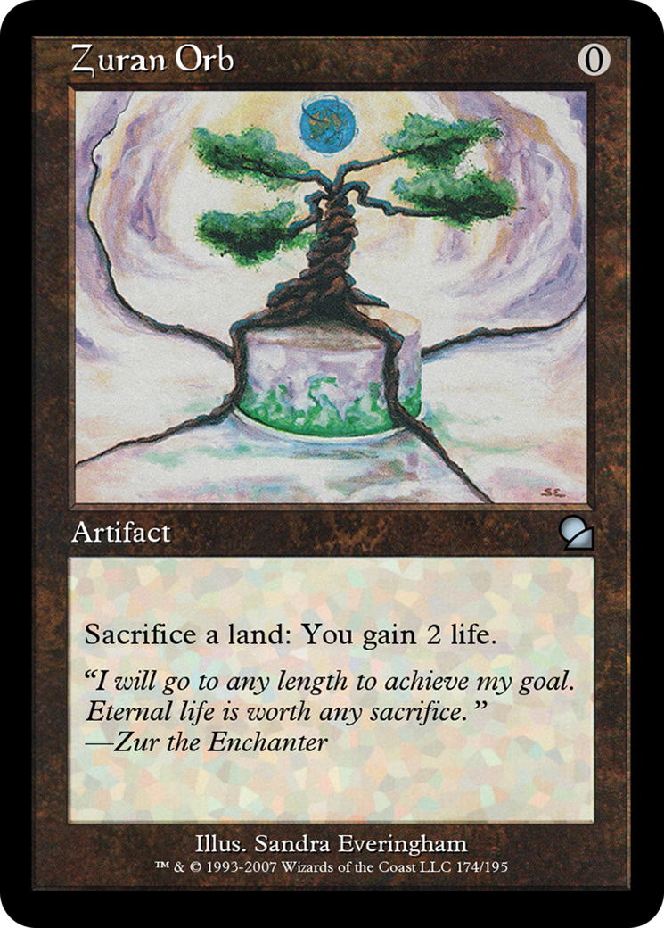 Zuran Orb (ME1-174) - Masters Edition - Premium MTG Single from Wizards of the Coast - Just $0! Shop now at Game Crave Tournament Store