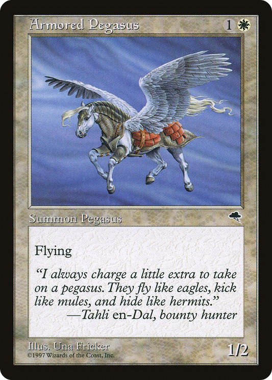 Armored Pegasus (TMP-005) - Tempest - Premium MTG Single from Wizards of the Coast - Just $0.08! Shop now at Game Crave Tournament Store