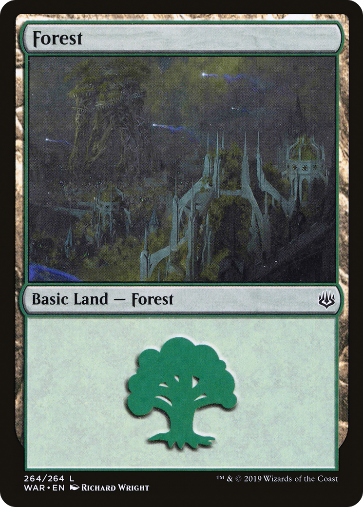 Forest (WAR-264) - War of the Spark - Premium MTG Single from Wizards of the Coast - Just $0.08! Shop now at Game Crave Tournament Store