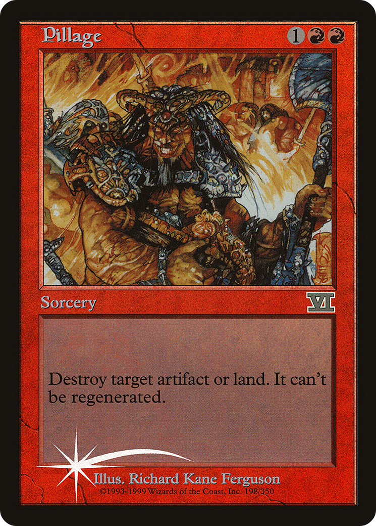 Pillage (PAL00-005) - Arena League 2000 Foil - Premium MTG Single from Wizards of the Coast - Just $3.05! Shop now at Game Crave Tournament Store