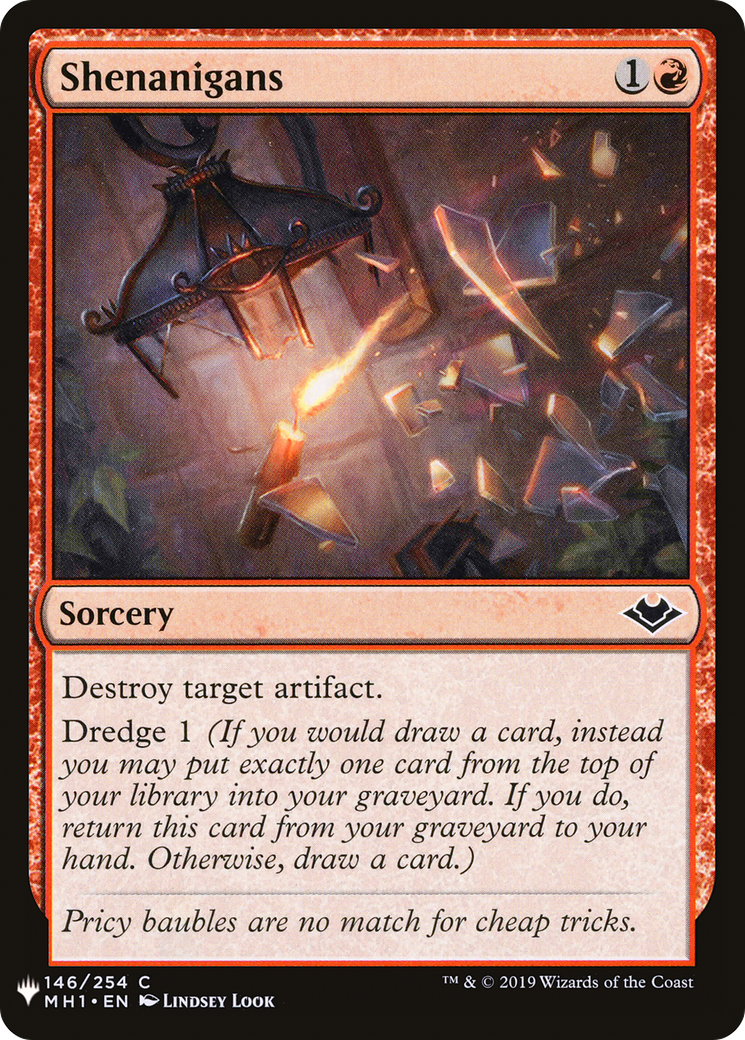 Shenanigans (MB1-1057) - Mystery Booster - Premium MTG Single from Wizards of the Coast - Just $0.08! Shop now at Game Crave Tournament Store
