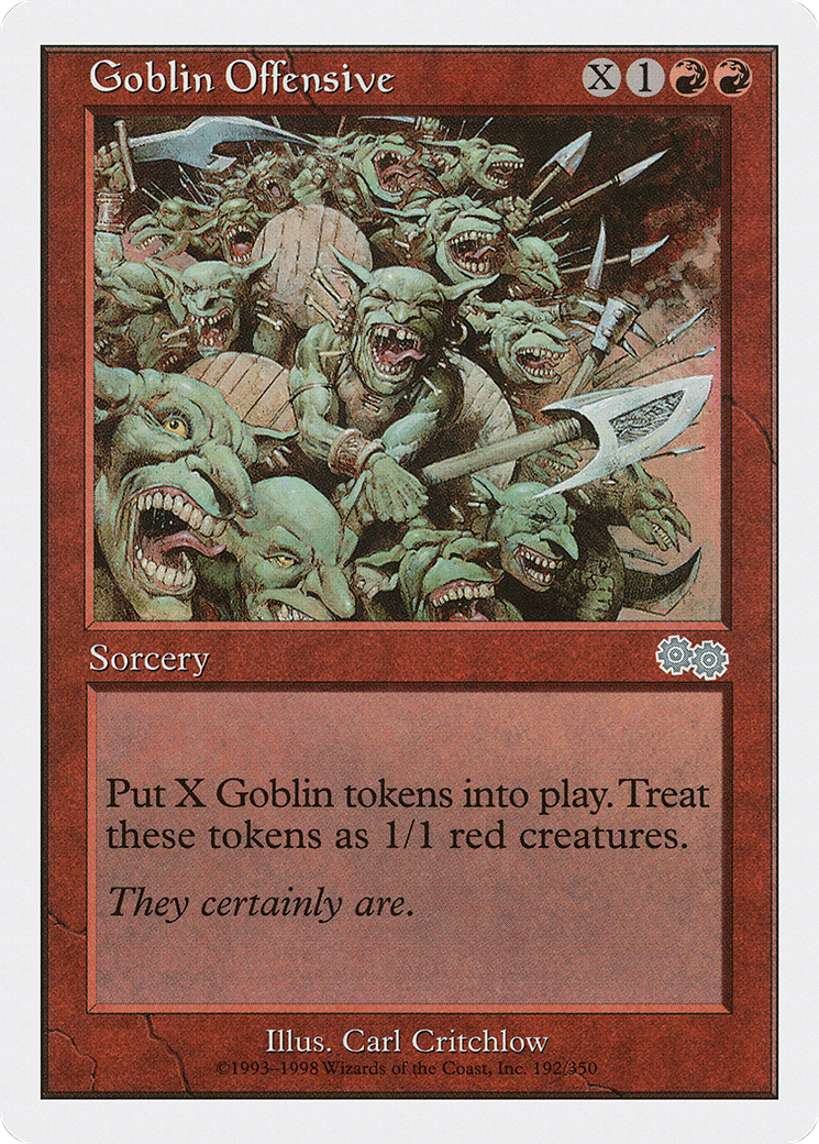 Goblin Offensive (ATH-037) - Anthologies - Premium MTG Single from Wizards of the Coast - Just $0.55! Shop now at Game Crave Tournament Store