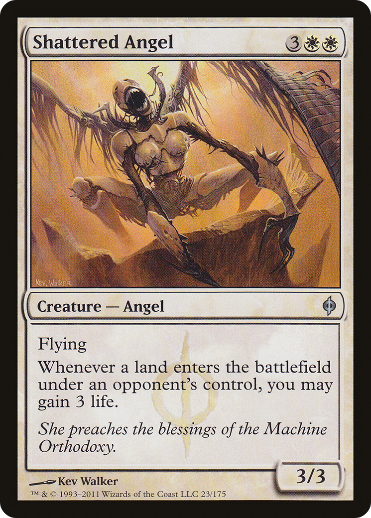 Shattered Angel (NPH-023) - New Phyrexia - Premium MTG Single from Wizards of the Coast - Just $0.13! Shop now at Game Crave Tournament Store