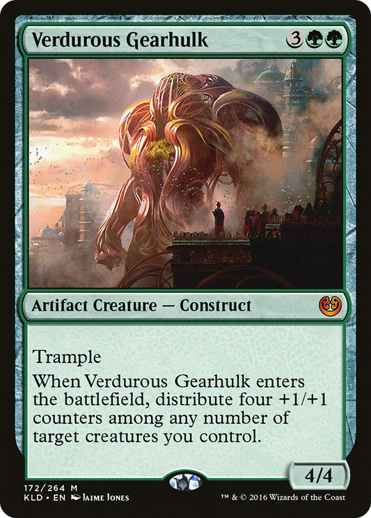 Verdurous Gearhulk (KLD-172) - Kaladesh - Premium MTG Single from Wizards of the Coast - Just $0.09! Shop now at Game Crave Tournament Store