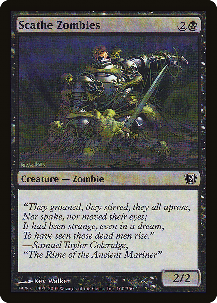 Scathe Zombies (9ED-160★) - Ninth Edition Foil - Premium MTG Single from Wizards of the Coast - Just $0.08! Shop now at Game Crave Tournament Store