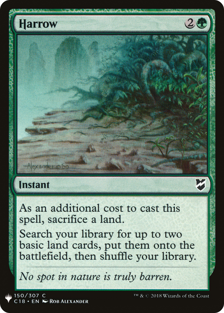 Harrow (MB1-1235) - Mystery Booster - Premium MTG Single from Wizards of the Coast - Just $0.17! Shop now at Game Crave Tournament Store