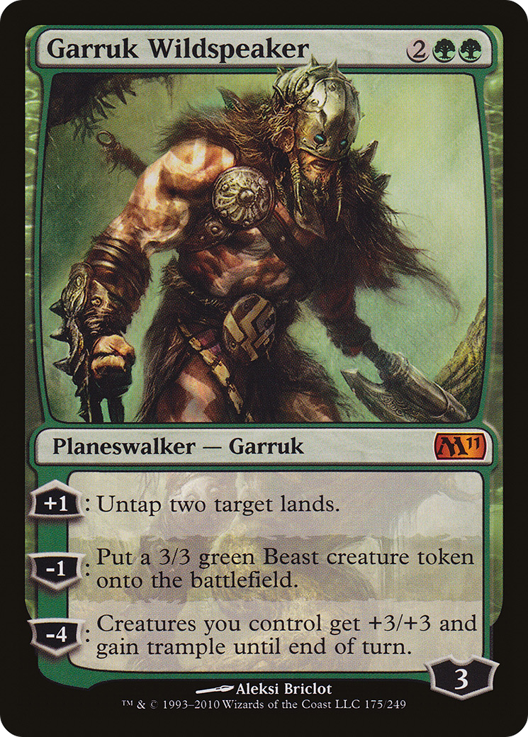 Garruk Wildspeaker (M11-175) - Magic 2011 - Premium MTG Single from Wizards of the Coast - Just $0.70! Shop now at Game Crave Tournament Store