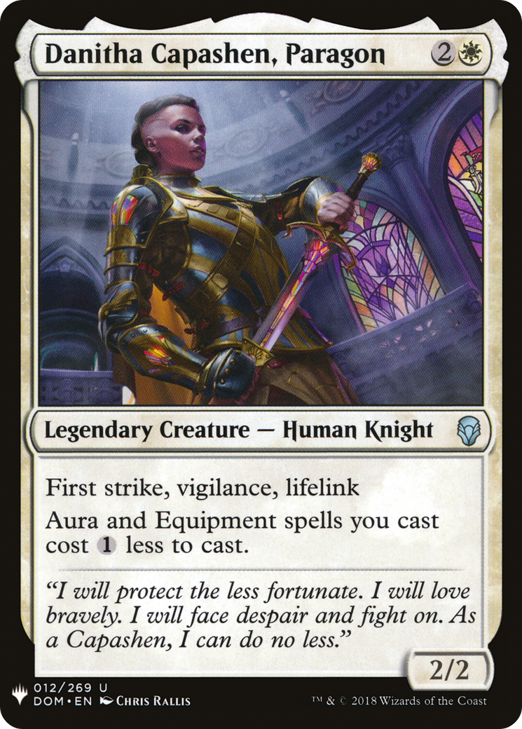 Danitha Capashen, Paragon (MB1-066) - Mystery Booster - Premium MTG Single from Wizards of the Coast - Just $0.29! Shop now at Game Crave Tournament Store