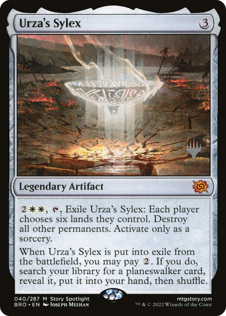 Urza's Sylex (PBRO-40P) - The Brothers' War Promos Foil - Premium MTG Single from Wizards of the Coast - Just $0.54! Shop now at Game Crave Tournament Store