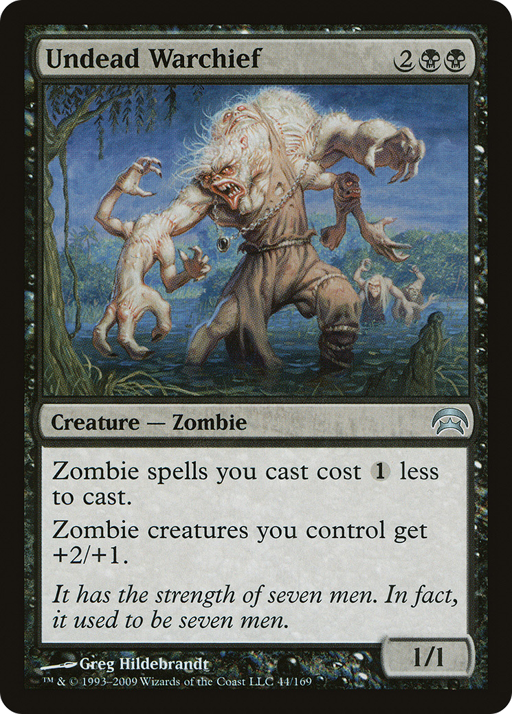 Undead Warchief (HOP-044) - Planechase - Premium MTG Single from Wizards of the Coast - Just $16.35! Shop now at Game Crave Tournament Store