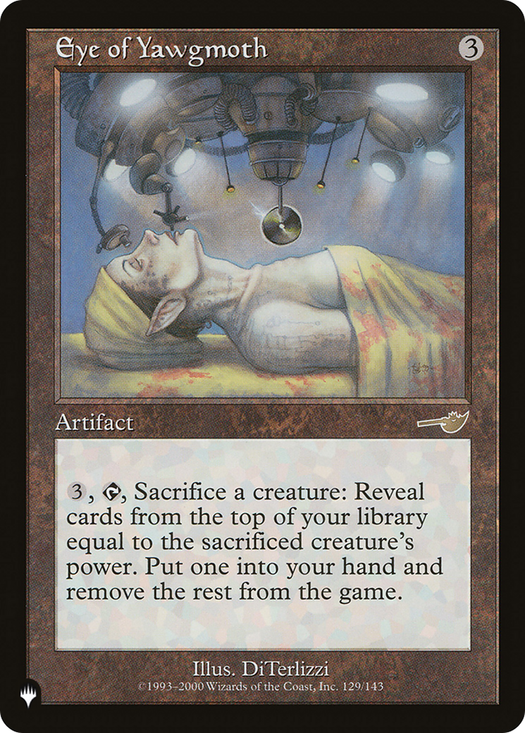 Eye of Yawgmoth (PLIST-945) - The List - Premium MTG Single from Wizards of the Coast - Just $0.08! Shop now at Game Crave Tournament Store