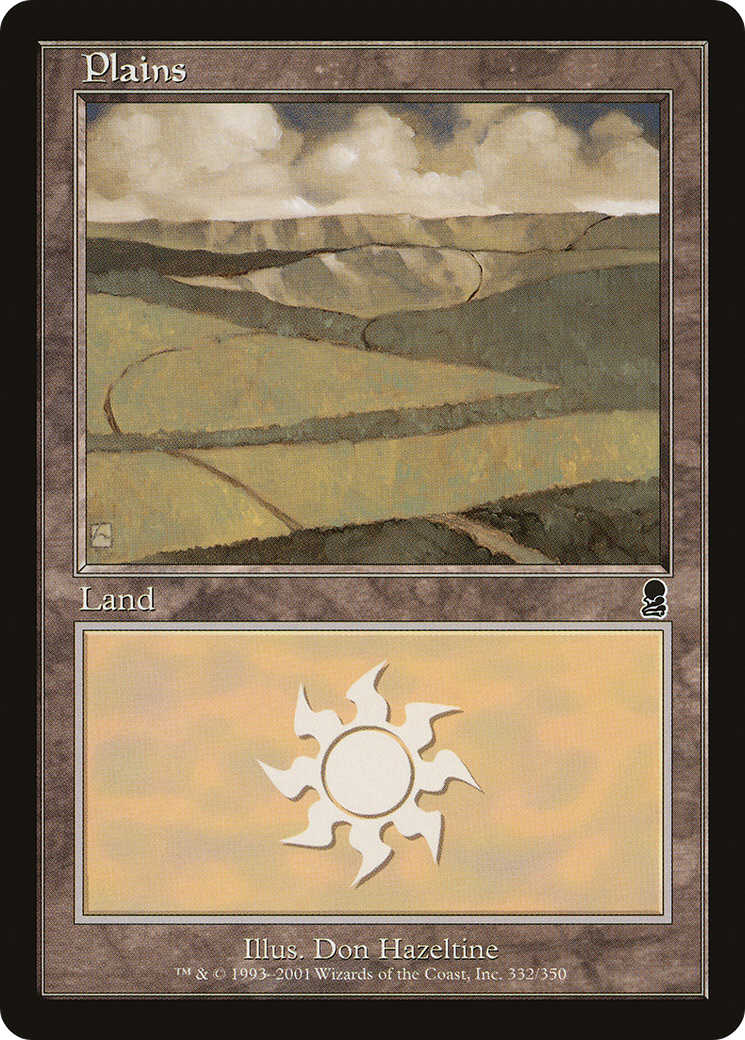 Plains (ODY-332) - Odyssey - Premium MTG Single from Wizards of the Coast - Just $0.12! Shop now at Game Crave Tournament Store