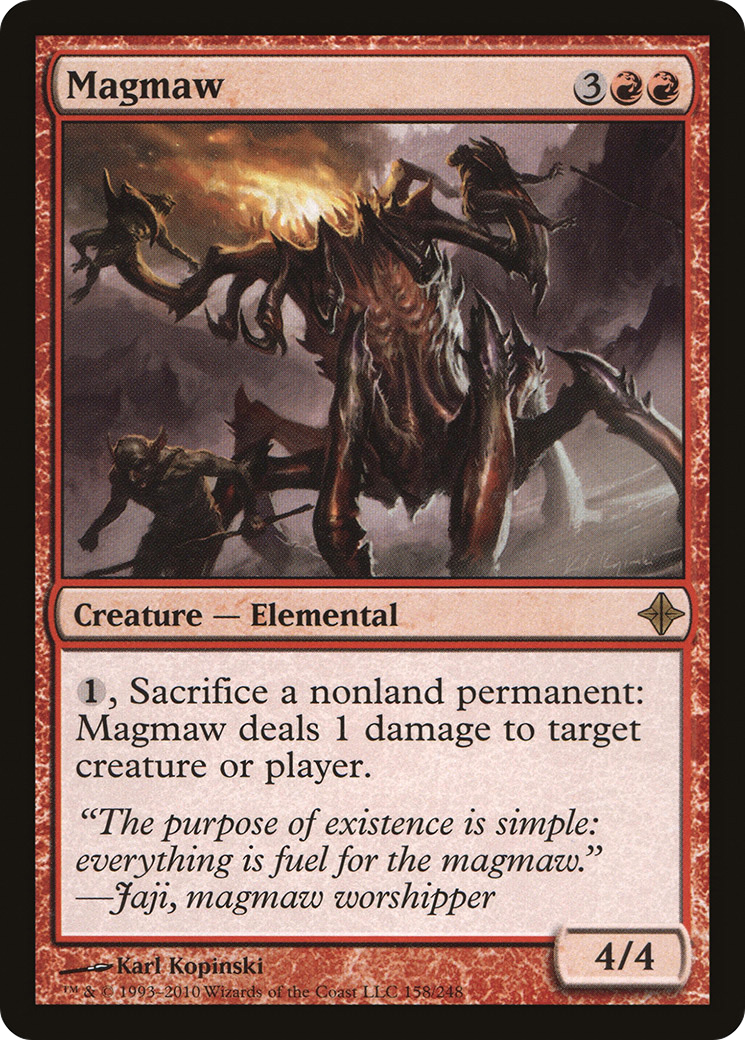 Magmaw (ROE-158) - Rise of the Eldrazi - Premium MTG Single from Wizards of the Coast - Just $0.08! Shop now at Game Crave Tournament Store