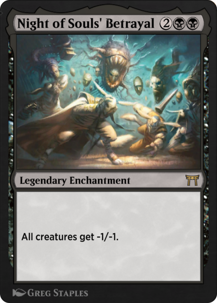 Night of Souls' Betrayal (HA6-004) - Historic Anthology 6 - Premium MTG Single from Wizards of the Coast - Just $0! Shop now at Game Crave Tournament Store
