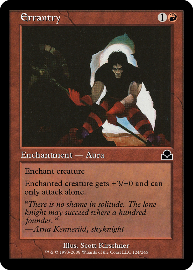 Errantry (ME2-124) - Masters Edition II - Premium MTG Single from Wizards of the Coast - Just $0! Shop now at Game Crave Tournament Store