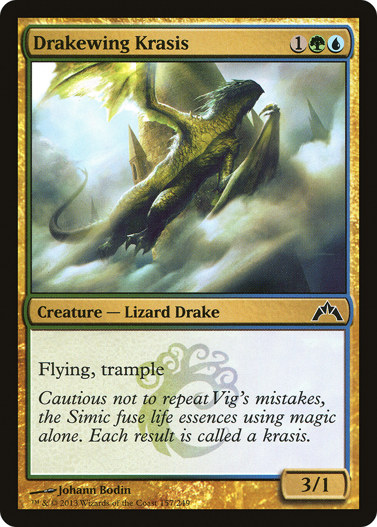 Drakewing Krasis (GTC-157) - Gatecrash - Premium MTG Single from Wizards of the Coast - Just $0.08! Shop now at Game Crave Tournament Store