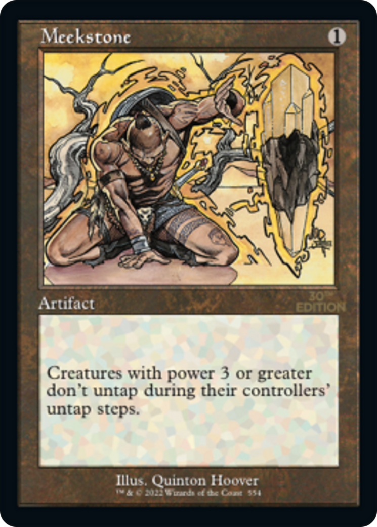 Meekstone (30A-554) - 30th Anniversary Edition - Premium MTG Single from Wizards of the Coast - Just $67.20! Shop now at Game Crave Tournament Store