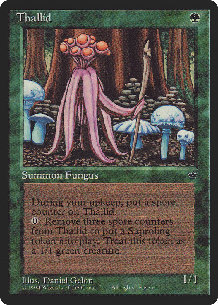 Thallid (FEM-74D) - Fallen Empires - Premium MTG Single from Wizards of the Coast - Just $0.25! Shop now at Game Crave Tournament Store