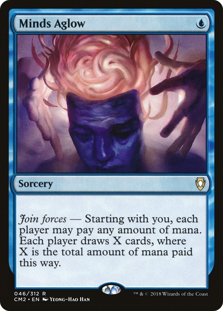 Minds Aglow (CM2-046) - Commander Anthology Volume II - Premium MTG Single from Wizards of the Coast - Just $0.70! Shop now at Game Crave Tournament Store