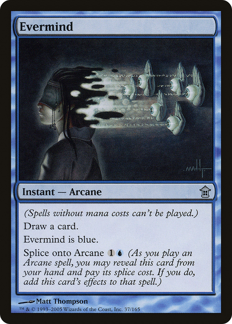 Evermind (SOK-037) - Saviors of Kamigawa - Premium MTG Single from Wizards of the Coast - Just $0.26! Shop now at Game Crave Tournament Store