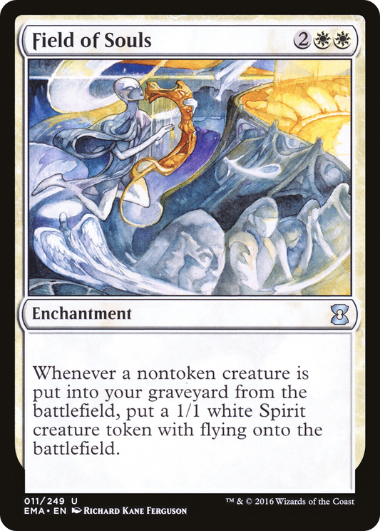 Field of Souls (EMA-011) - Eternal Masters - Premium MTG Single from Wizards of the Coast - Just $0.13! Shop now at Game Crave Tournament Store
