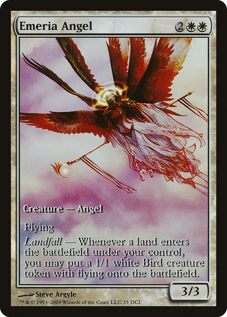 Emeria Angel (PDCI-035) - DCI Promos Foil - Premium MTG Single from Wizards of the Coast - Just $12.54! Shop now at Game Crave Tournament Store