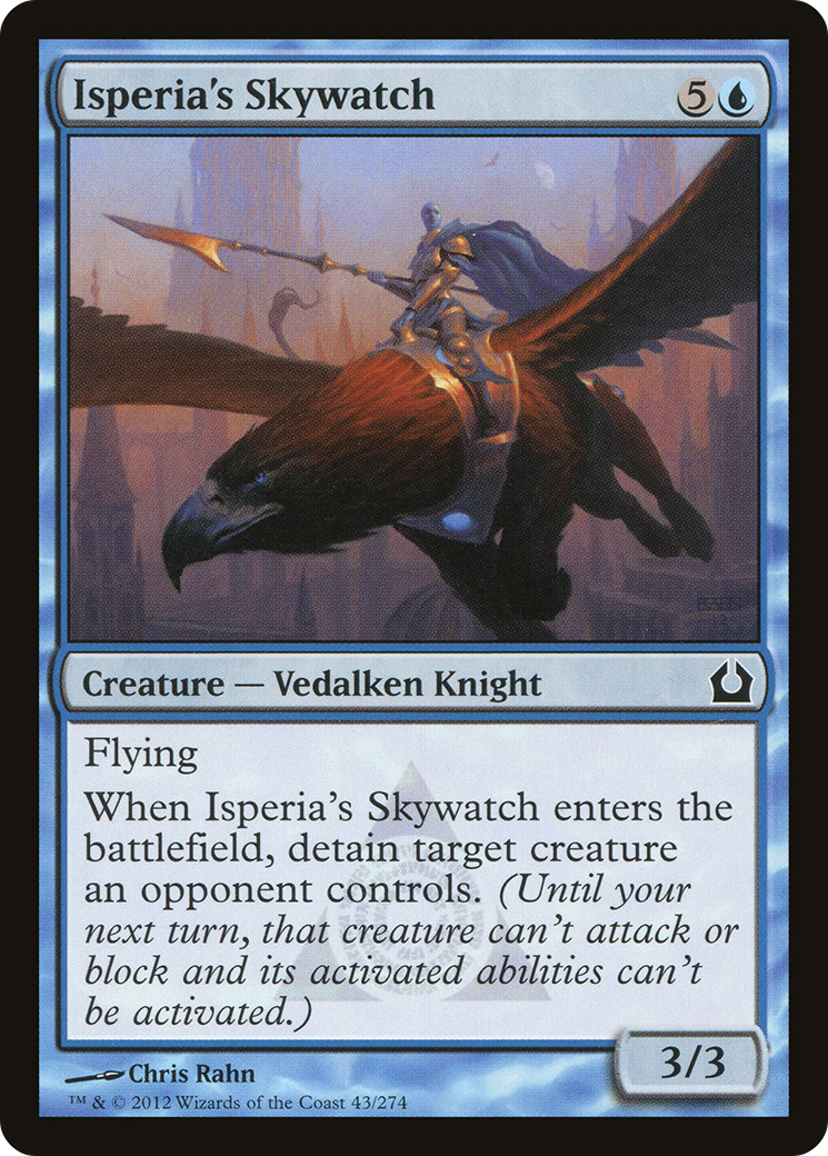 Isperia's Skywatch (RTR-043) - Return to Ravnica Foil - Premium MTG Single from Wizards of the Coast - Just $0.08! Shop now at Game Crave Tournament Store