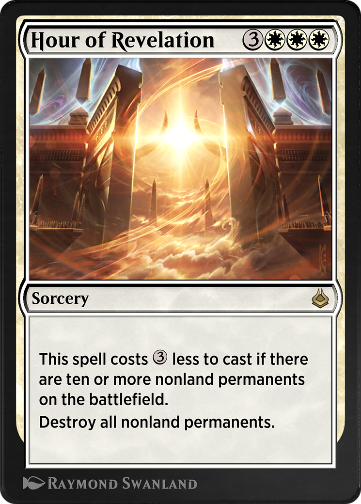 Hour of Revelation (AKR-023) - Amonkhet Remastered - Premium MTG Single from Wizards of the Coast - Just $0! Shop now at Game Crave Tournament Store