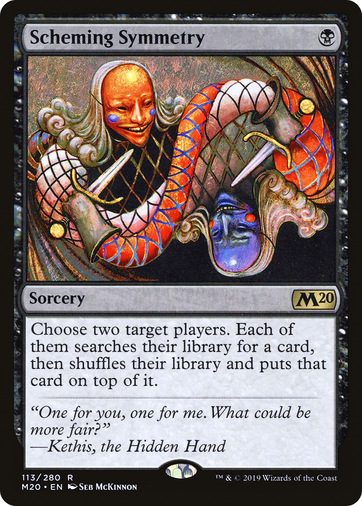 Scheming Symmetry (M20-113) - Core Set 2020 - Premium MTG Single from Wizards of the Coast - Just $1.50! Shop now at Game Crave Tournament Store