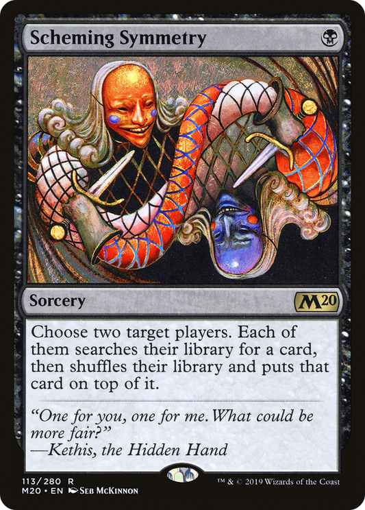 Scheming Symmetry (M20-113) - Core Set 2020 - Premium MTG Single from Wizards of the Coast - Just $1.48! Shop now at Game Crave Tournament Store