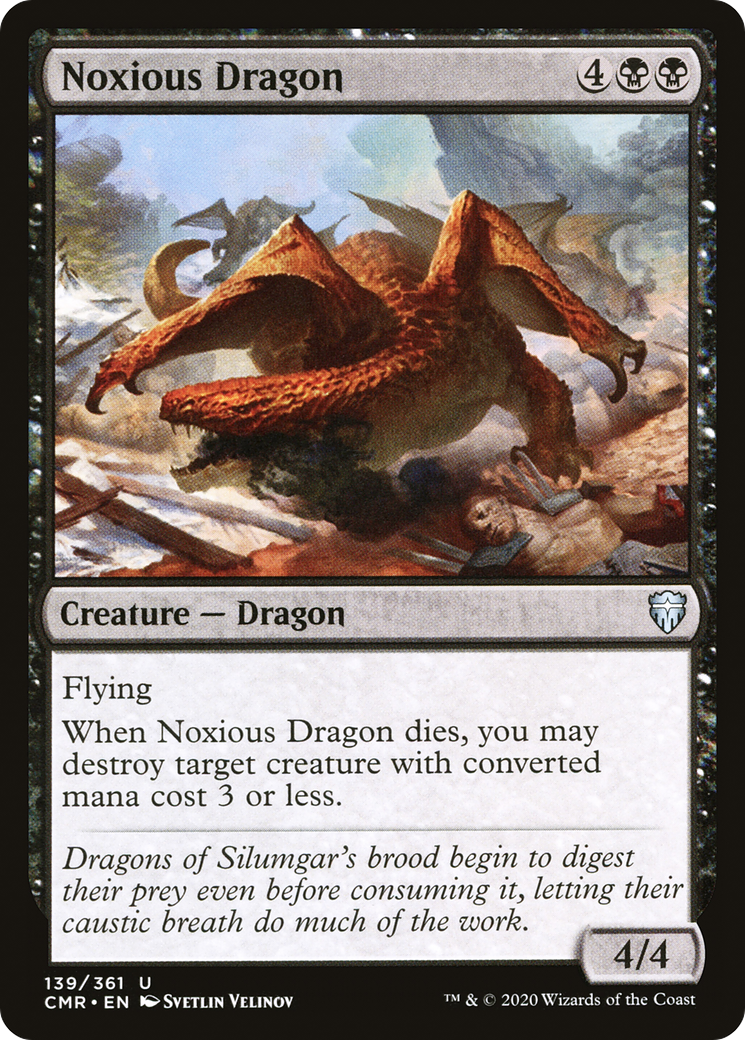 Noxious Dragon (CMR-139) - Commander Legends - Premium MTG Single from Wizards of the Coast - Just $0.08! Shop now at Game Crave Tournament Store