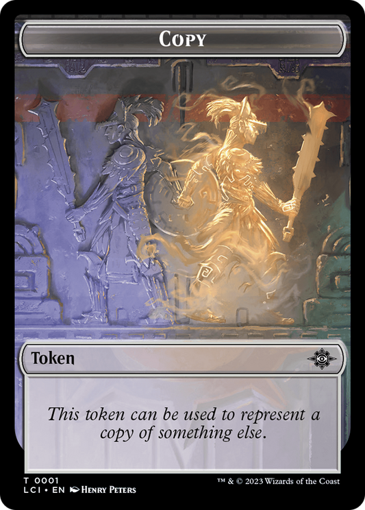 Copy (TLCI-001) - The Lost Caverns of Ixalan Tokens Foil - Premium MTG Single from Wizards of the Coast - Just $0! Shop now at Game Crave Tournament Store