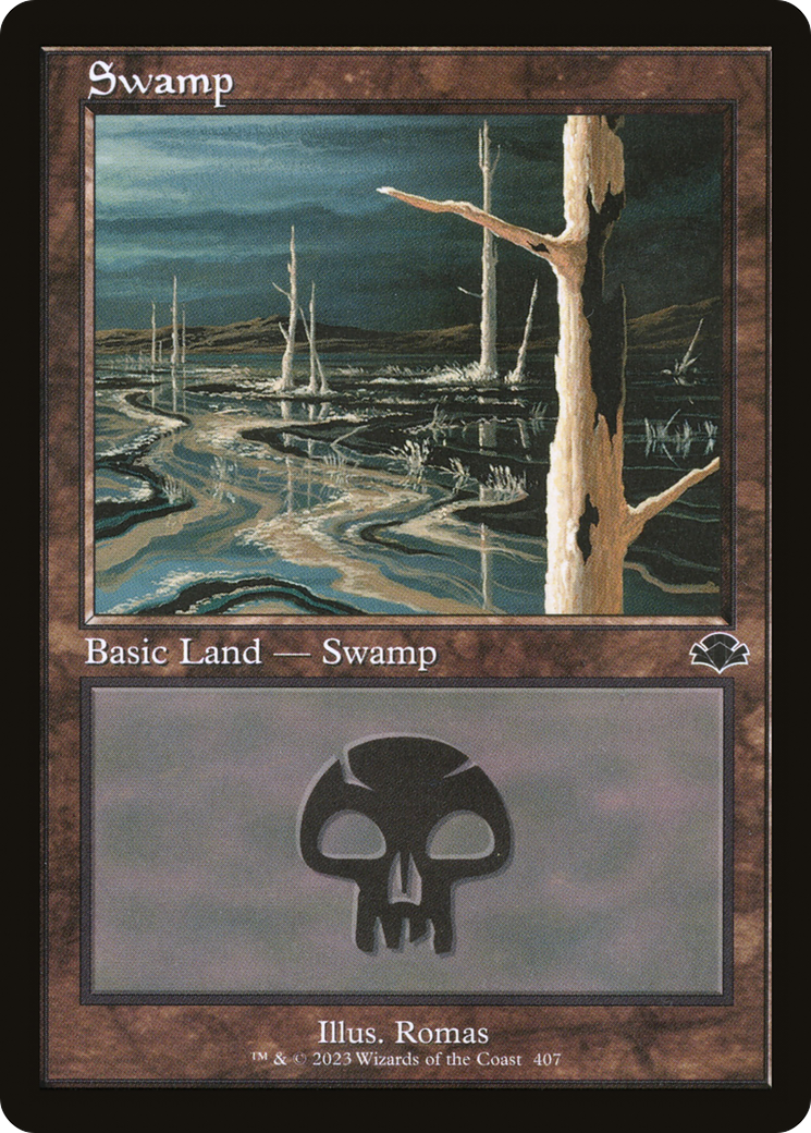 Swamp (DMR-407) - Dominaria Remastered - Premium MTG Single from Wizards of the Coast - Just $0.08! Shop now at Game Crave Tournament Store