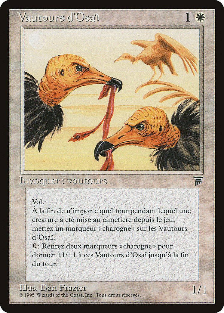 Osai Vultures (REN-016) - Renaissance - Premium MTG Single from Wizards of the Coast - Just $0! Shop now at Game Crave Tournament Store
