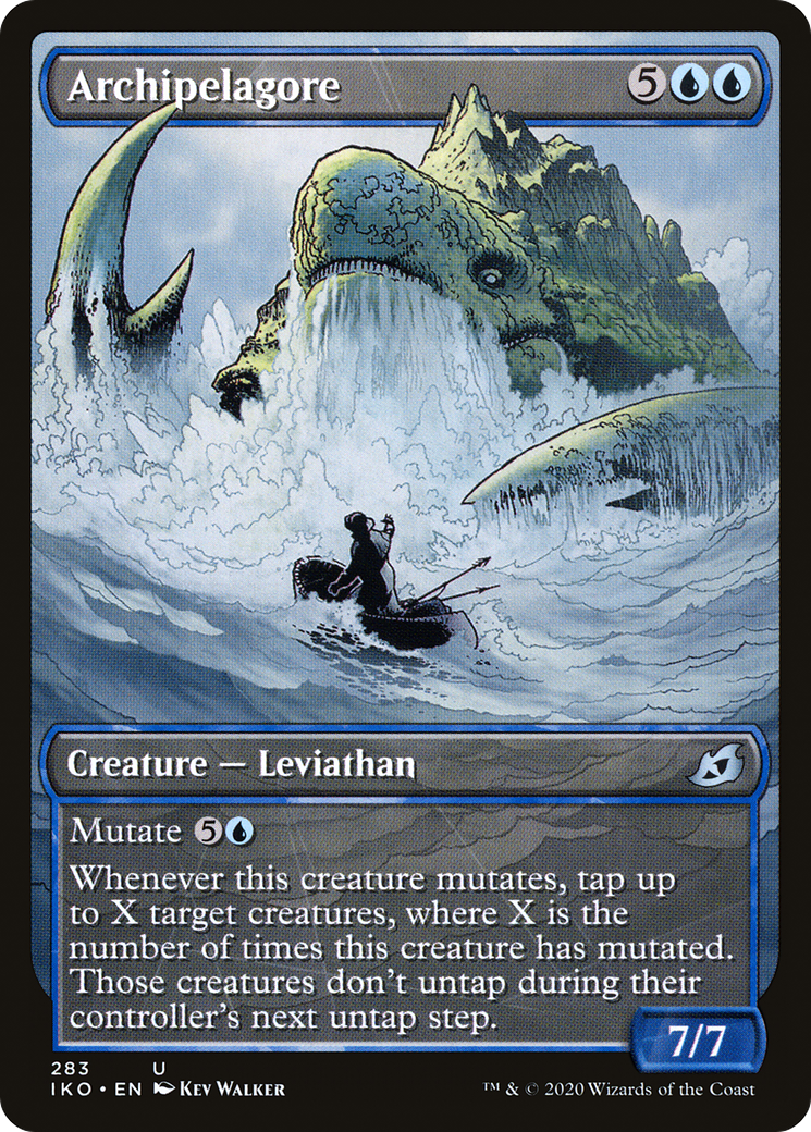 Archipelagore (IKO-283) - Ikoria: Lair of Behemoths: (Showcase) - Premium MTG Single from Wizards of the Coast - Just $0.25! Shop now at Game Crave Tournament Store