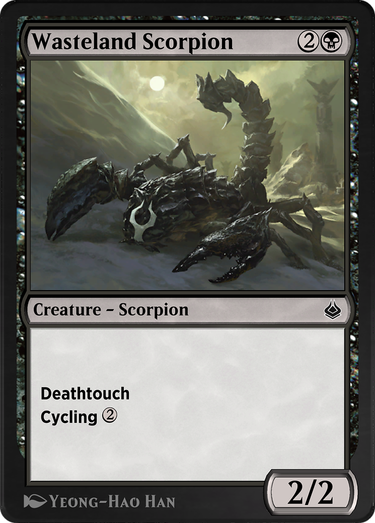 Wasteland Scorpion (AKR-135) - Amonkhet Remastered - Premium MTG Single from Wizards of the Coast - Just $0! Shop now at Game Crave Tournament Store