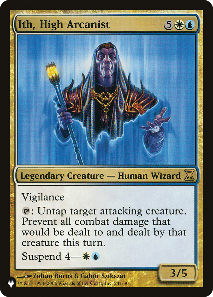 Ith, High Arcanist (PLIST-214) - The List - Premium MTG Single from Wizards of the Coast - Just $0.12! Shop now at Game Crave Tournament Store