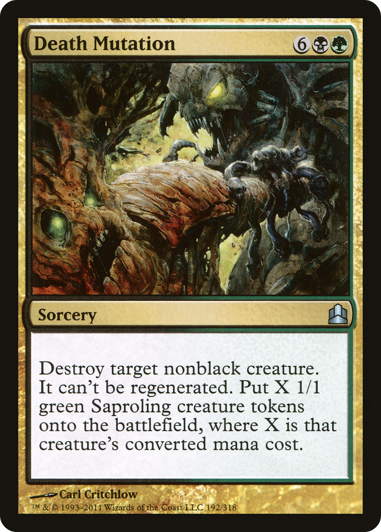 Death Mutation (CMD-192) - Commander 2011 - Premium MTG Single from Wizards of the Coast - Just $0.08! Shop now at Game Crave Tournament Store
