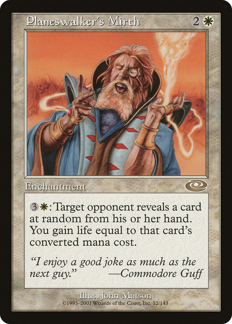 Planeswalker's Mirth (PLS-012) - Planeshift - Premium MTG Single from Wizards of the Coast - Just $0.27! Shop now at Game Crave Tournament Store