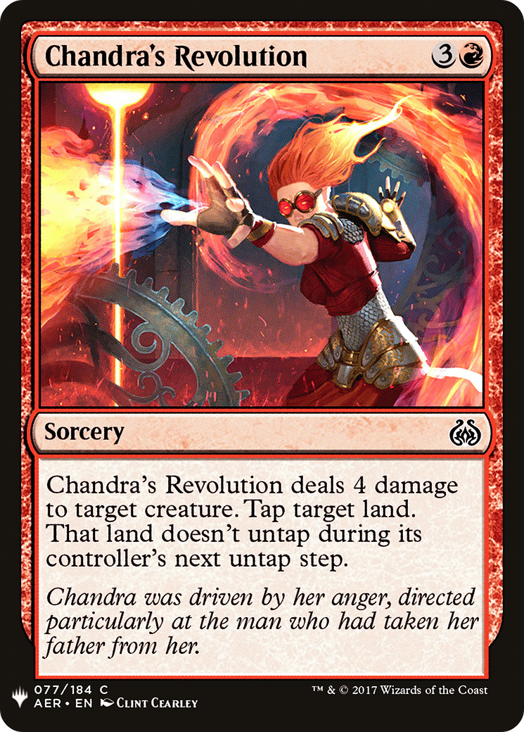 Chandra's Revolution (MB1-884) - Mystery Booster - Premium MTG Single from Wizards of the Coast - Just $0.25! Shop now at Game Crave Tournament Store