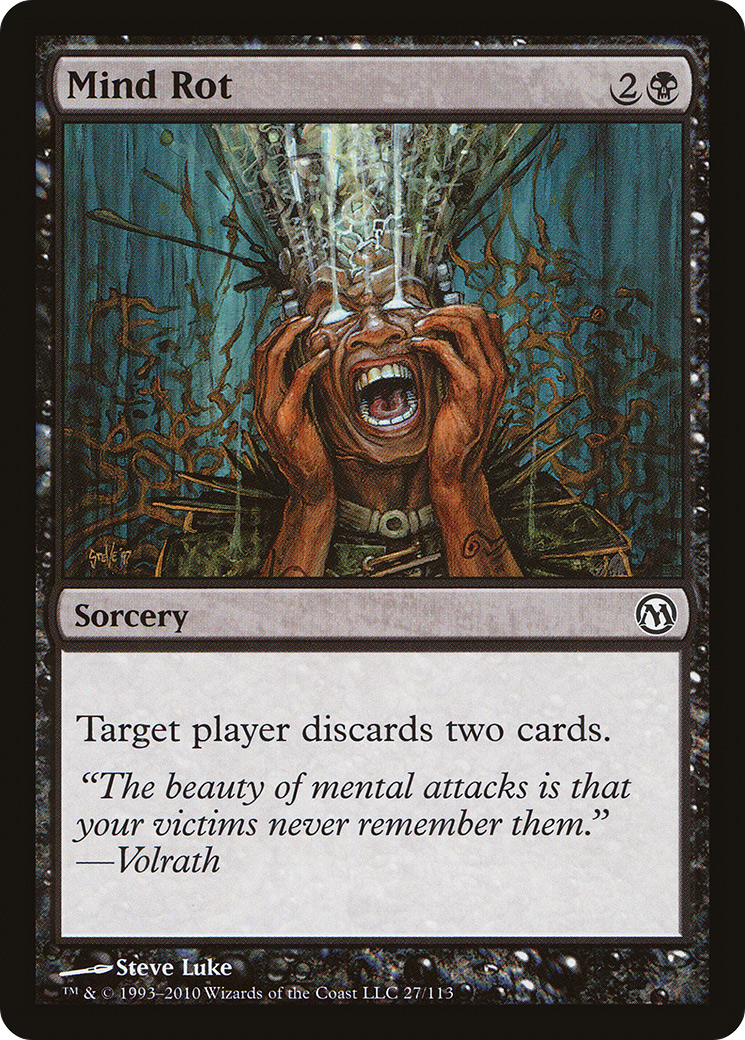 Mind Rot (DPA-027) - Duels of the Planeswalkers - Premium MTG Single from Wizards of the Coast - Just $0.25! Shop now at Game Crave Tournament Store